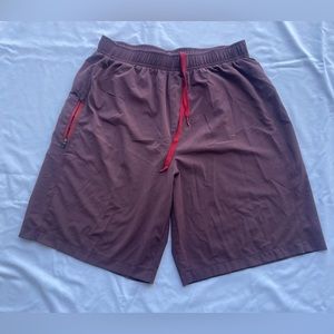 Prana Breathe Brown Shorts
